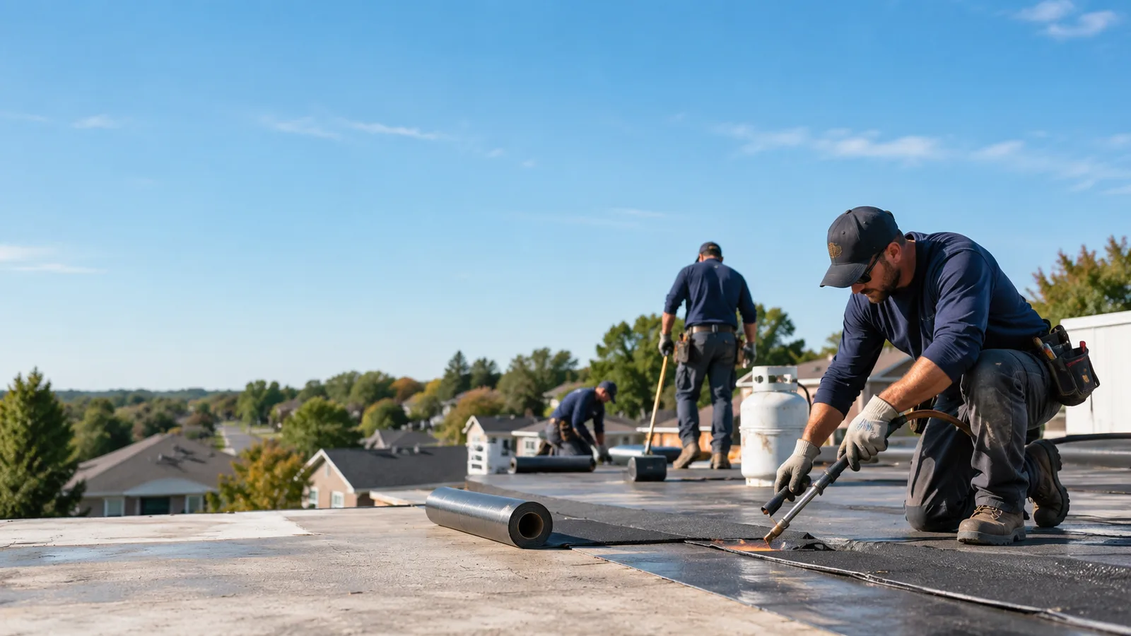 Flat Roof Leak Repair providers in Collison, IL